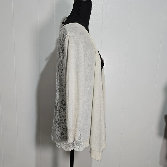 American Eagle Outfitters Cream Duster Cardigan - Picture 3 of 5